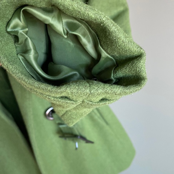 Miss Sixty Green Wool Peacoat size S - Picture 5 of 12